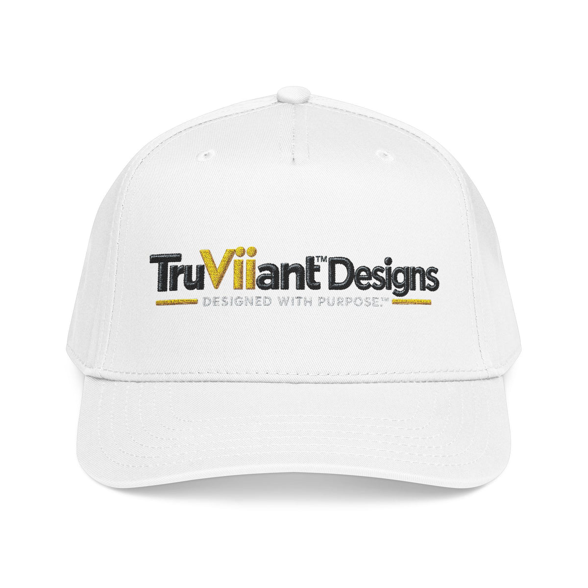 TruViiant™ Embroidered Logo | Mid Profile Baseball Cap