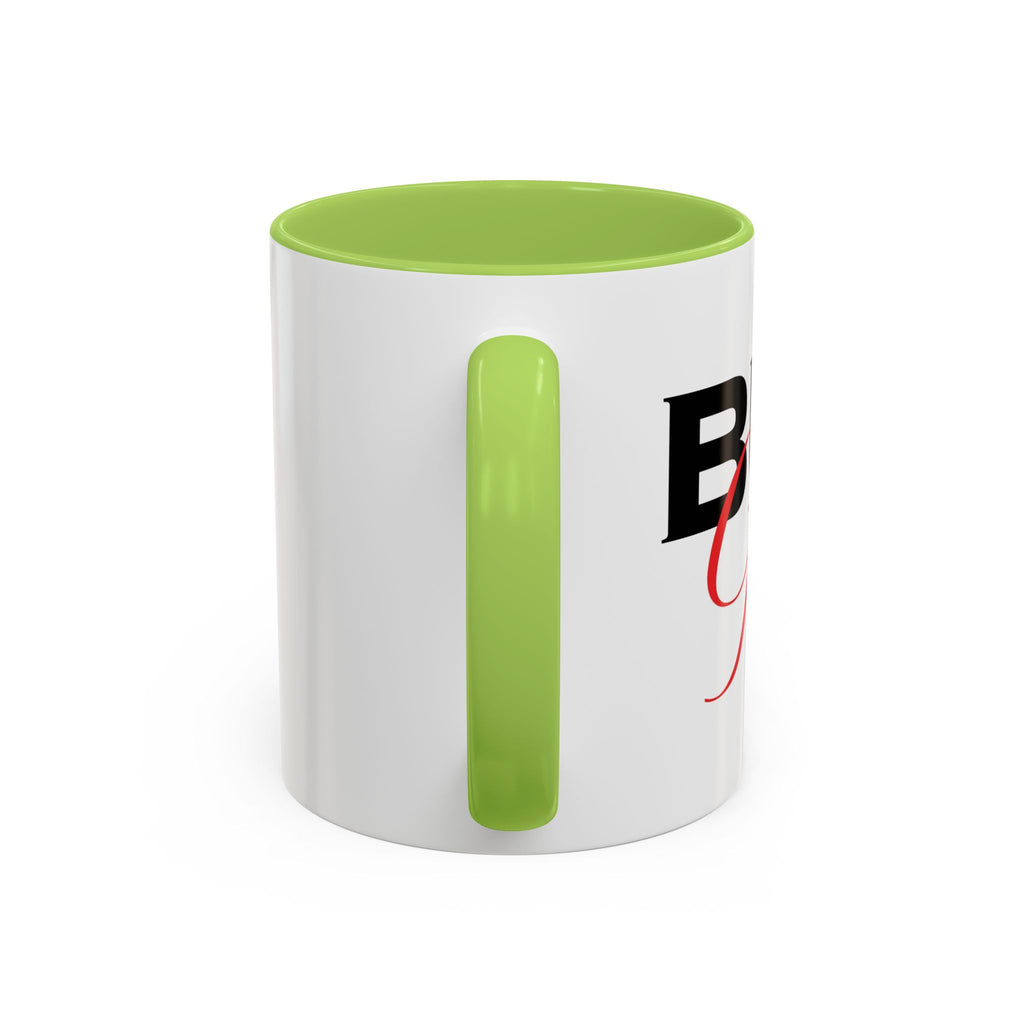 Accent Coffee Mug — "But God" Right Hand Coffee Cup (11/15oz)