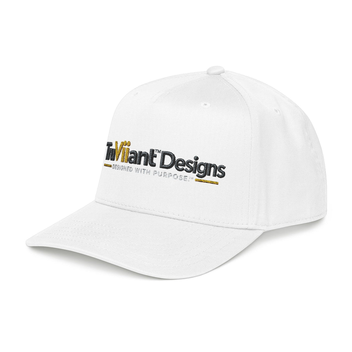 TruViiant™ Embroidered Logo | Mid Profile Baseball Cap