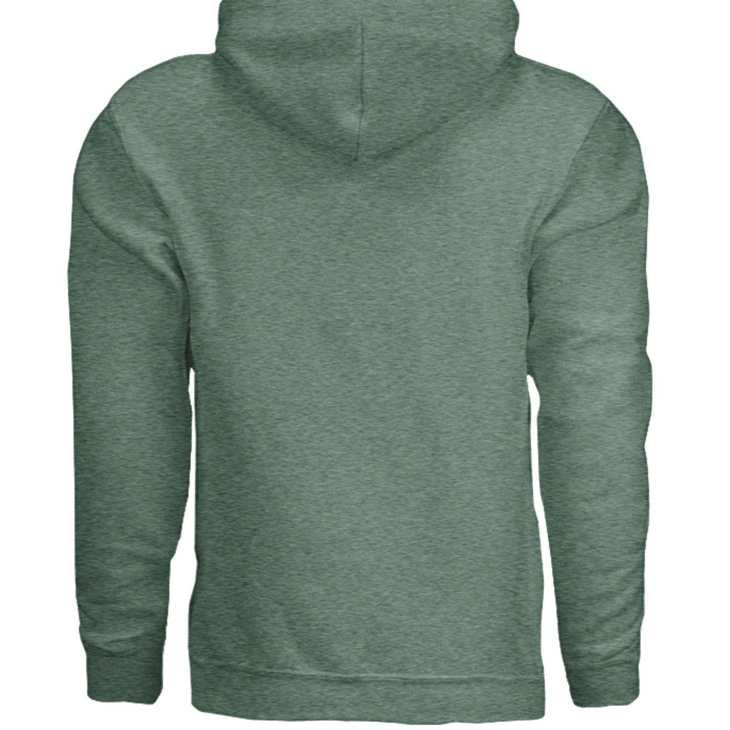 Heather Sport Dark Green - G185 - BACK